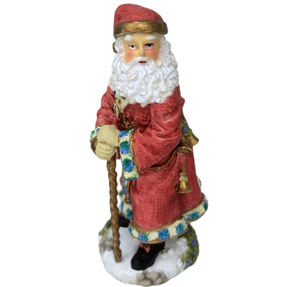 Vintage international Santa Claus collection. Italy Babbo Natale woth box.